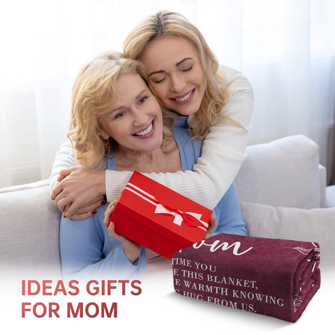 GiltGlimmer mom blanket 80x60 size provides generous coverage for lounging.