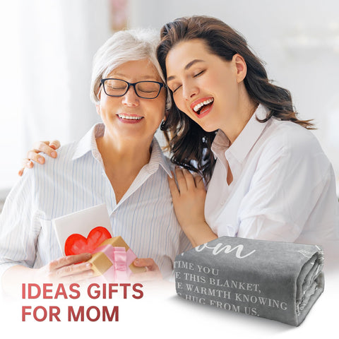 GiltGlimmer mom blanket in gift-ready packaging for celebrations.