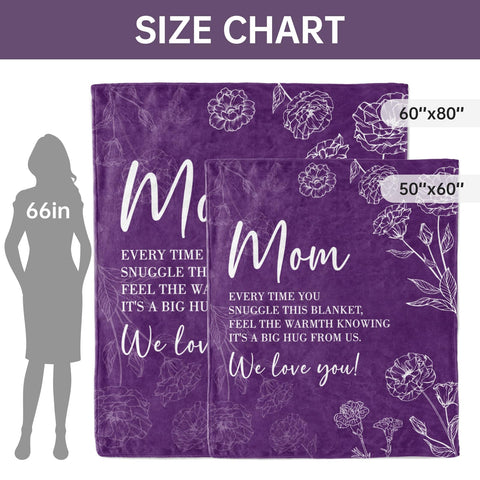 GiltGlimmer mom blanket used at home or travel for coziness.