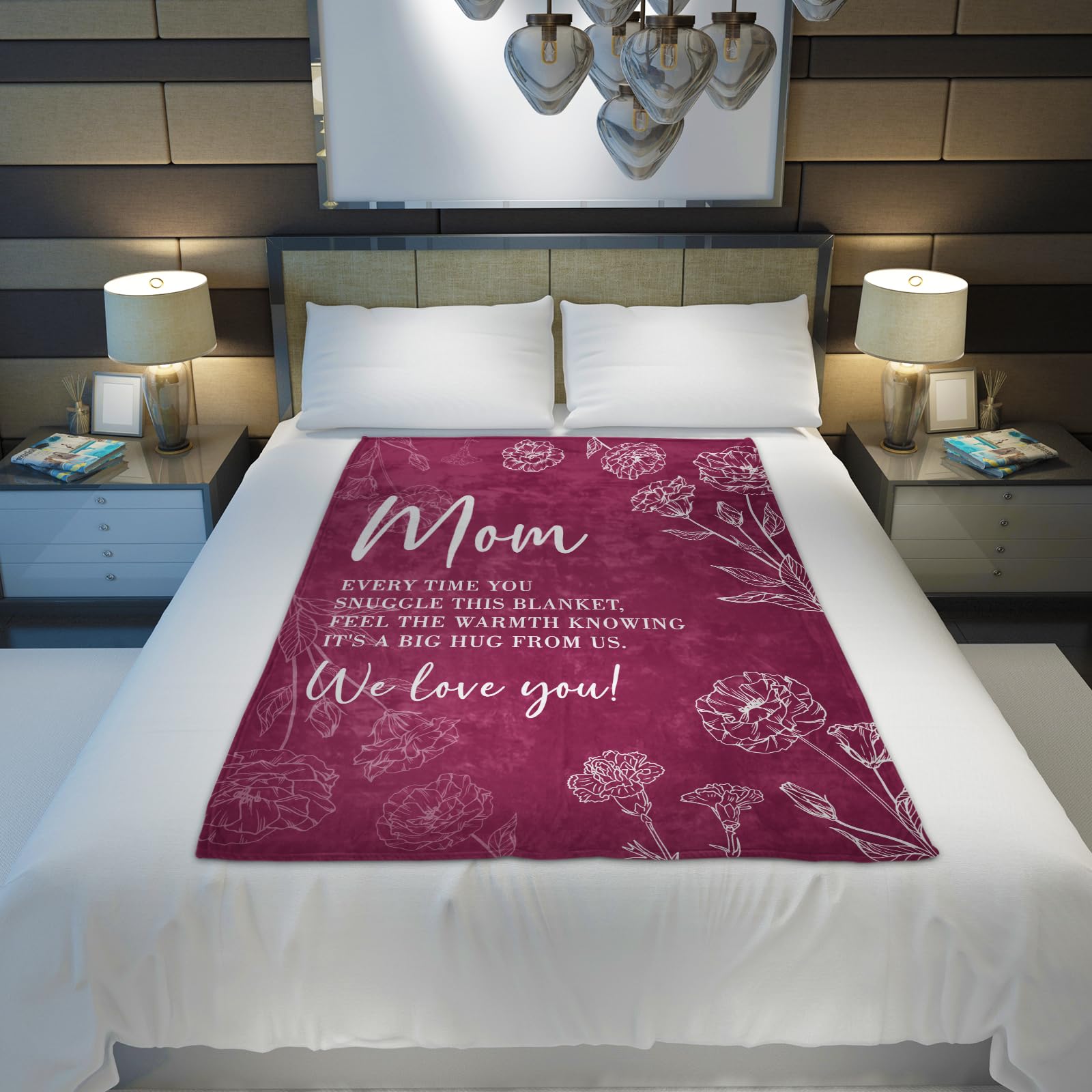 GiltGlimmer wrinkle-resistant throw perfect for everyday use