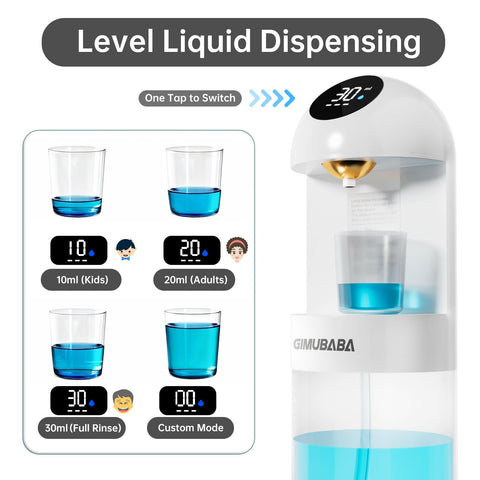 GIMUBABA LED display keeps volume and battery status visible at a glance.