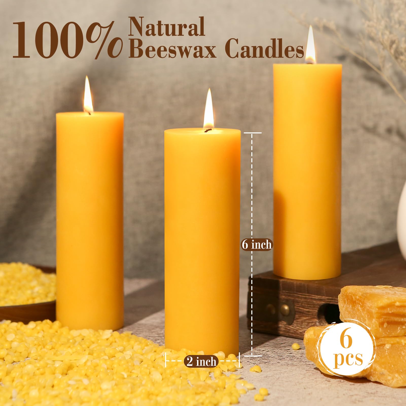 Ginitiri burning candle glow demonstrates steady ambience for cozy evenings.