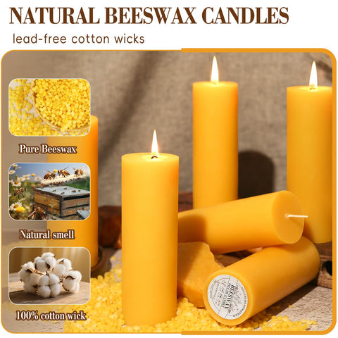 Ginitiri natural beeswax scent without artificial fragrance enhances calm spaces.