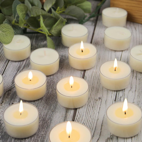 Ginitiri non-toxic soy wax tealight for safe daily use.