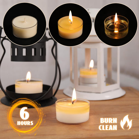 Ginitiri wedding and dinner tealight adds elegant ambient glow.