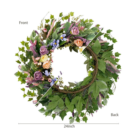 GinzeTop durable fade-resistant wreath ships gift-ready for housewarmings