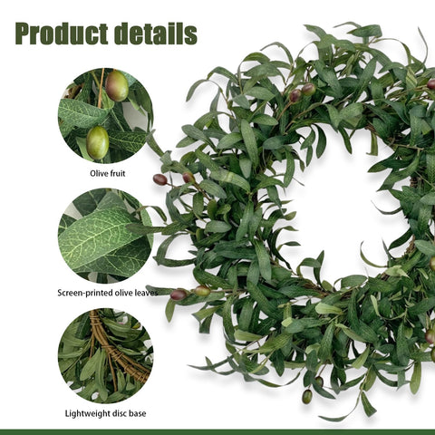 Olive fruits detail highlighting natural focal points for decor.