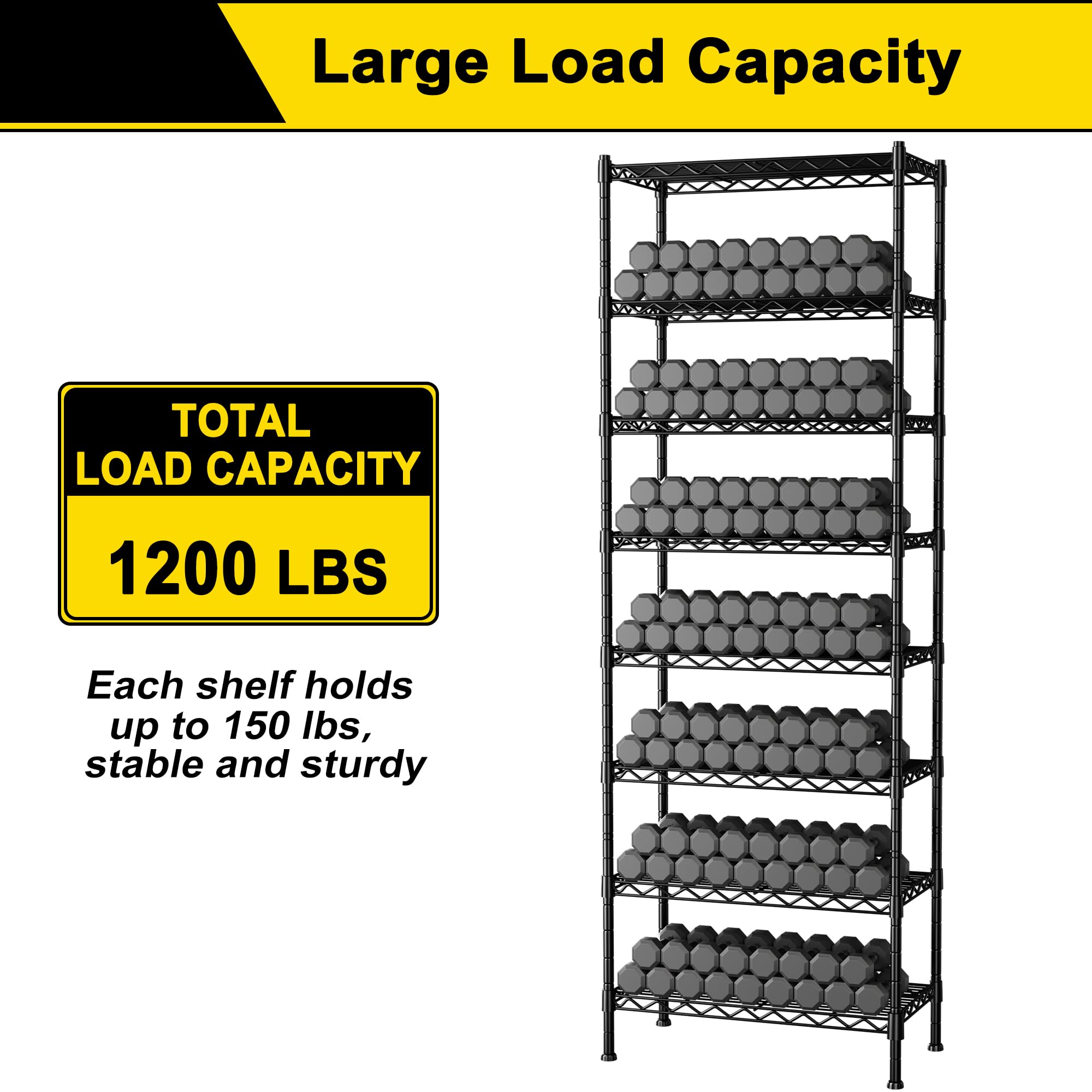 GIOTORENT easy, tool-free assembly creates organized spaces in minutes.