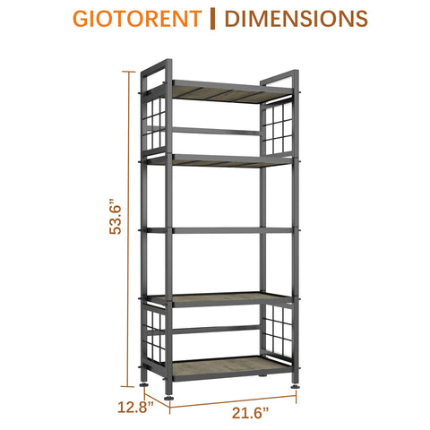 GIOTORENT rustproof coating protects shelves from humidity and steam.