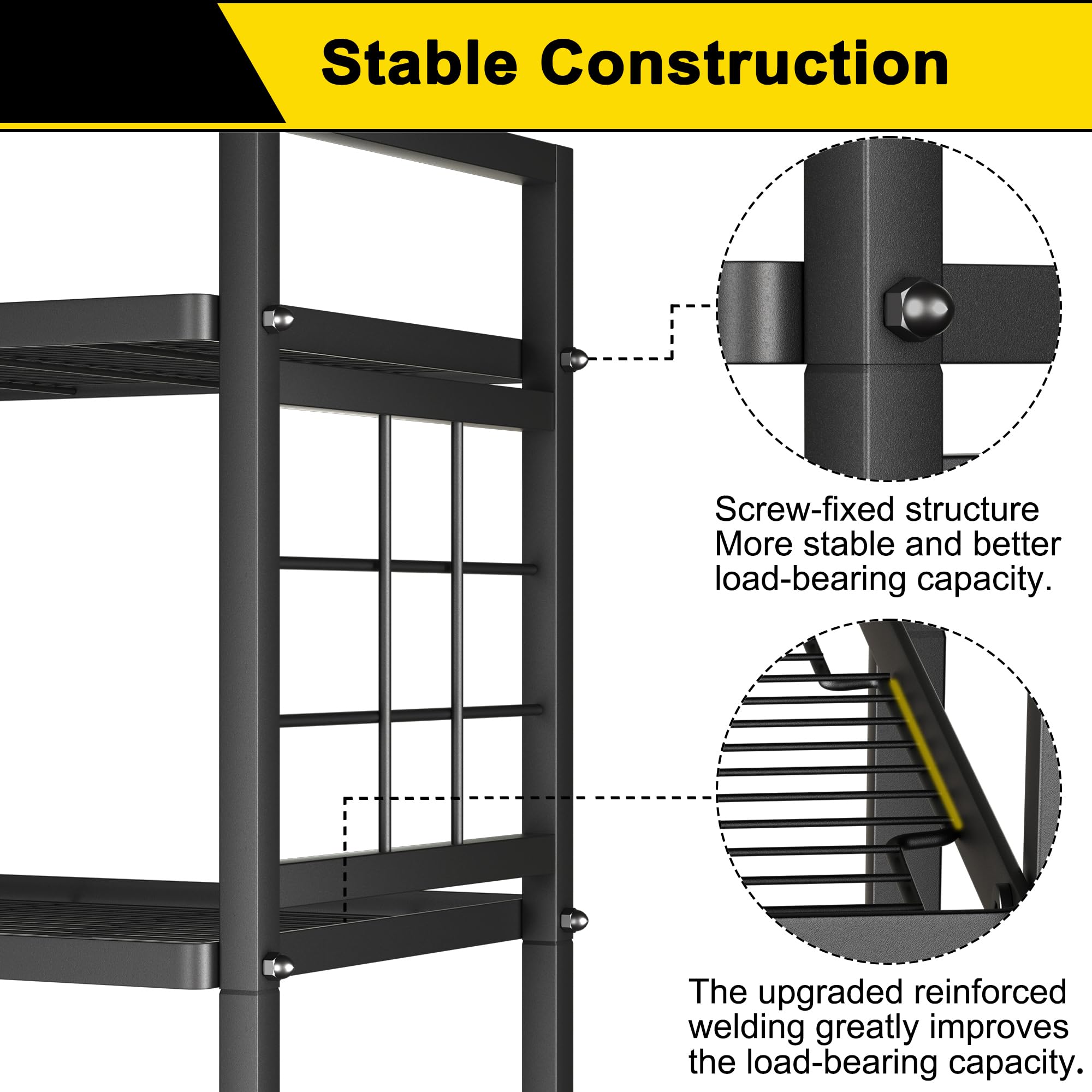 Tall GIOTORENT unit offering ample vertical storage