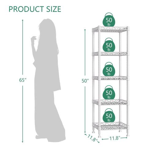 GIOTORENT space-saving design fits laundry, kitchen, and bathroom storage.