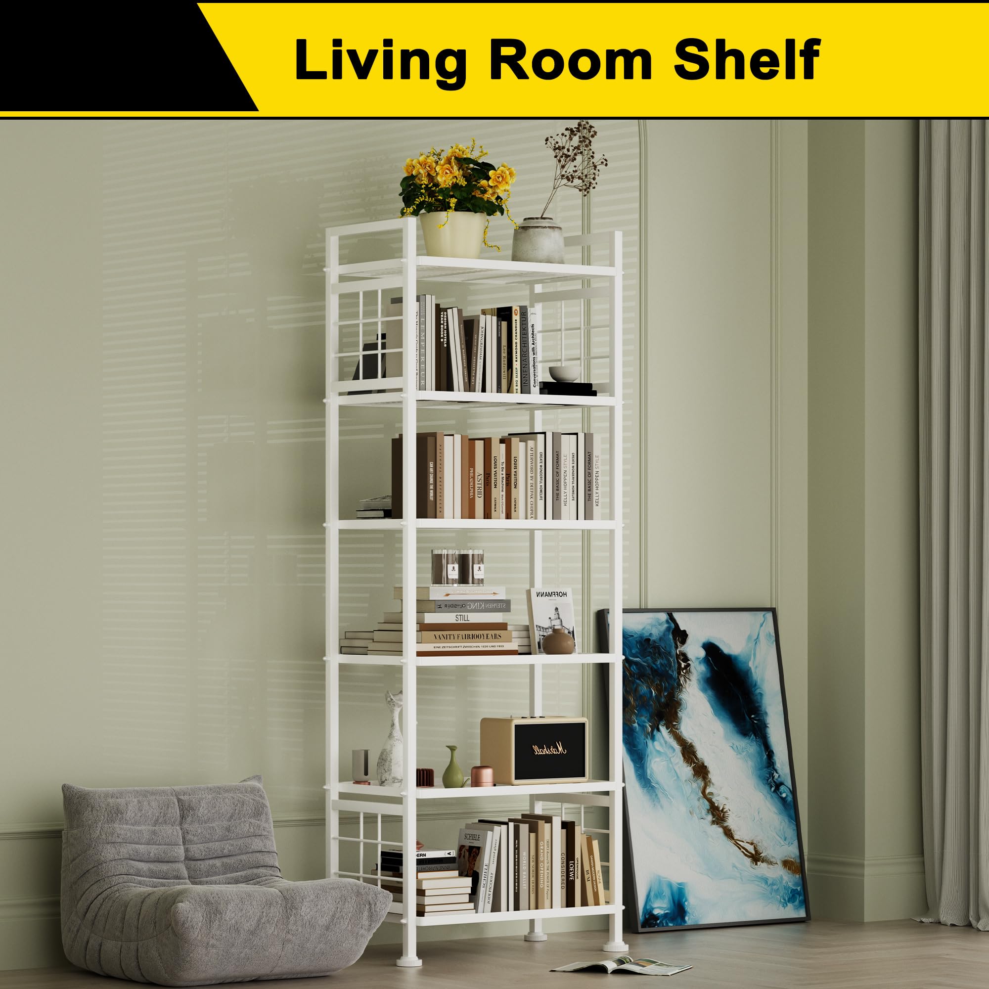 GIOTORENT water-resistant coating protects shelves in damp areas.