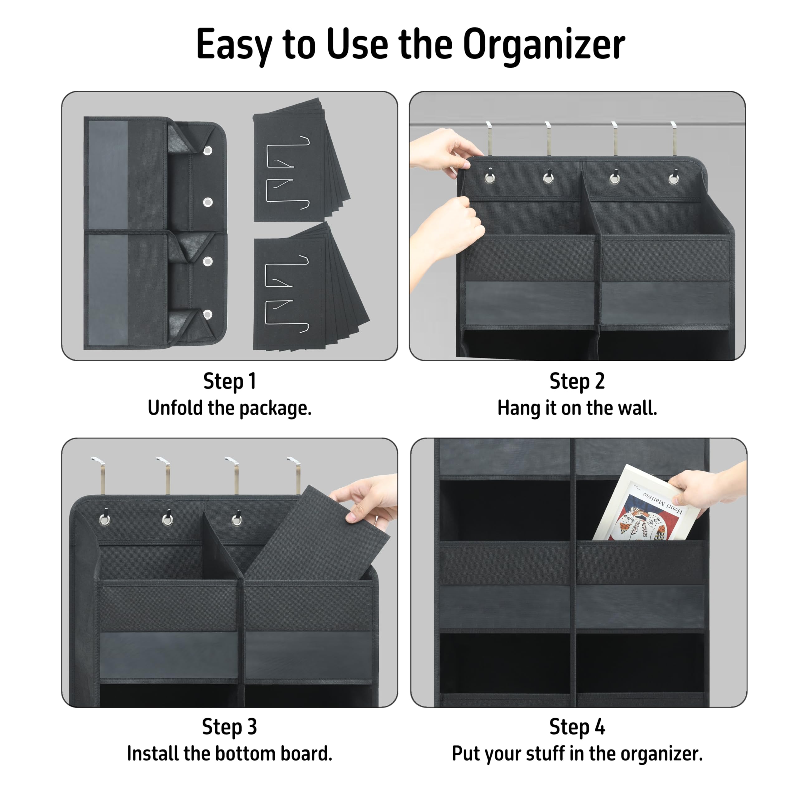 Giraffe Creation versatile storage for baby items and pantry snacks