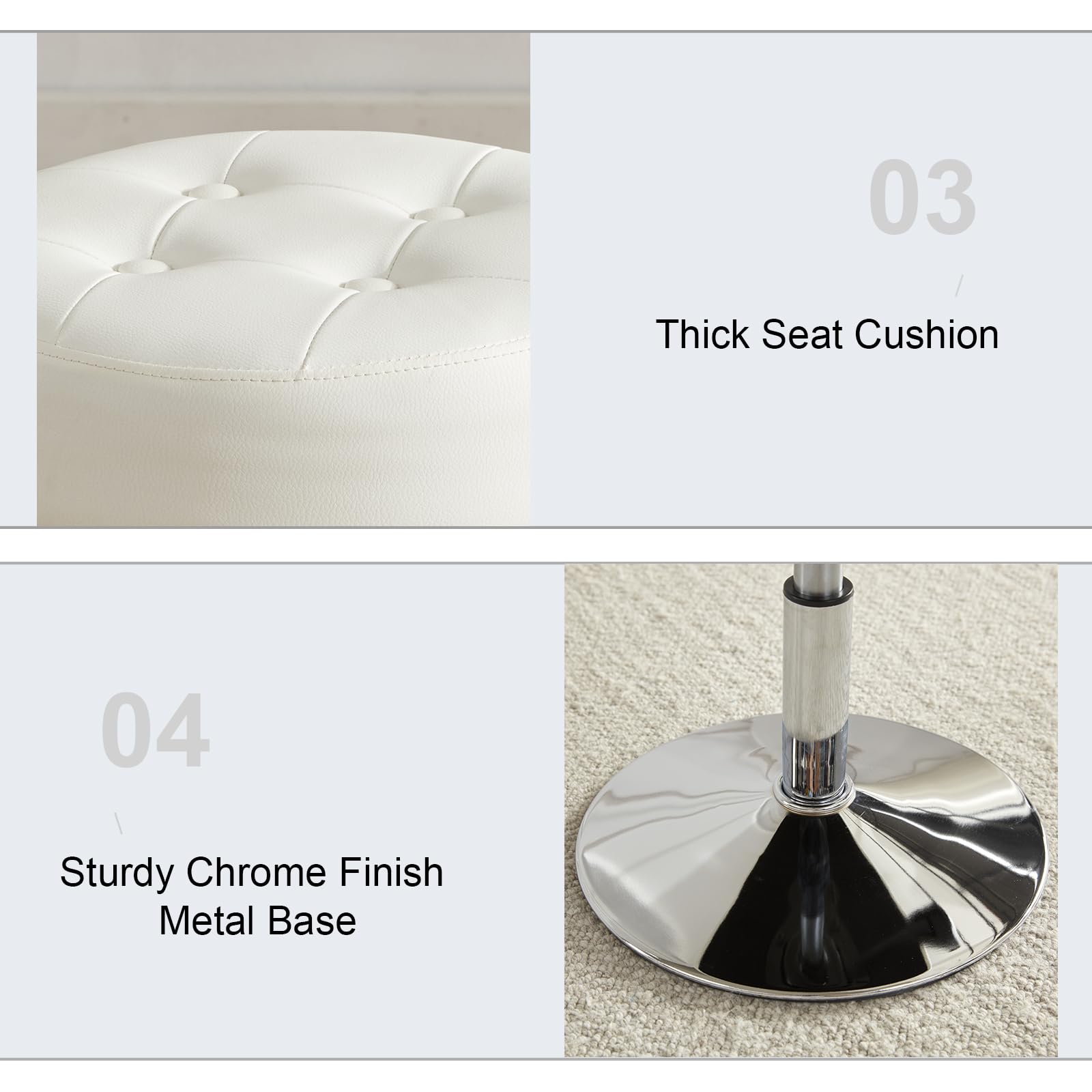 Gitrah weight capacity 300 lbs supports a wide range of users.