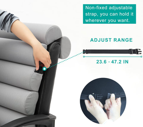 GIVANLEE versatile use on office, gaming, or couch for targeted support