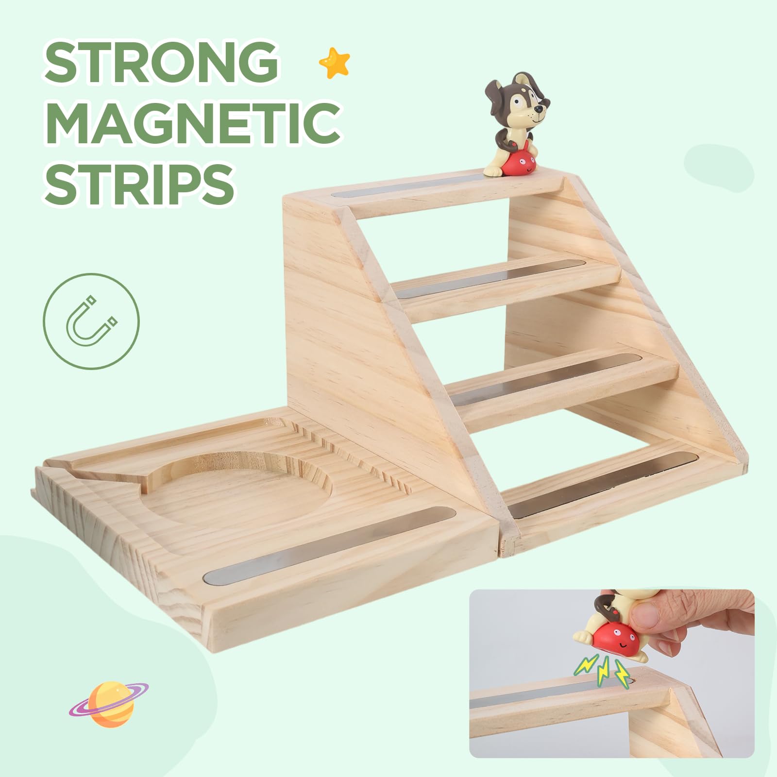 Givilio Tonie shelf works with Toniebox chargers for seamless setup.
