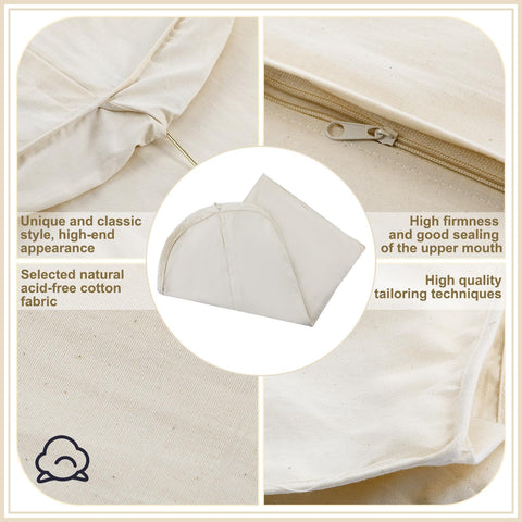 GliCraft beige garment bag preserves bridal gowns and fur coats