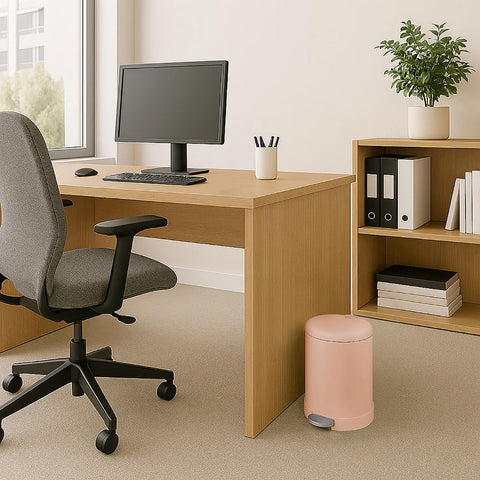 Compact Glad design fits tight spaces in desks, kitchens, or dorms.