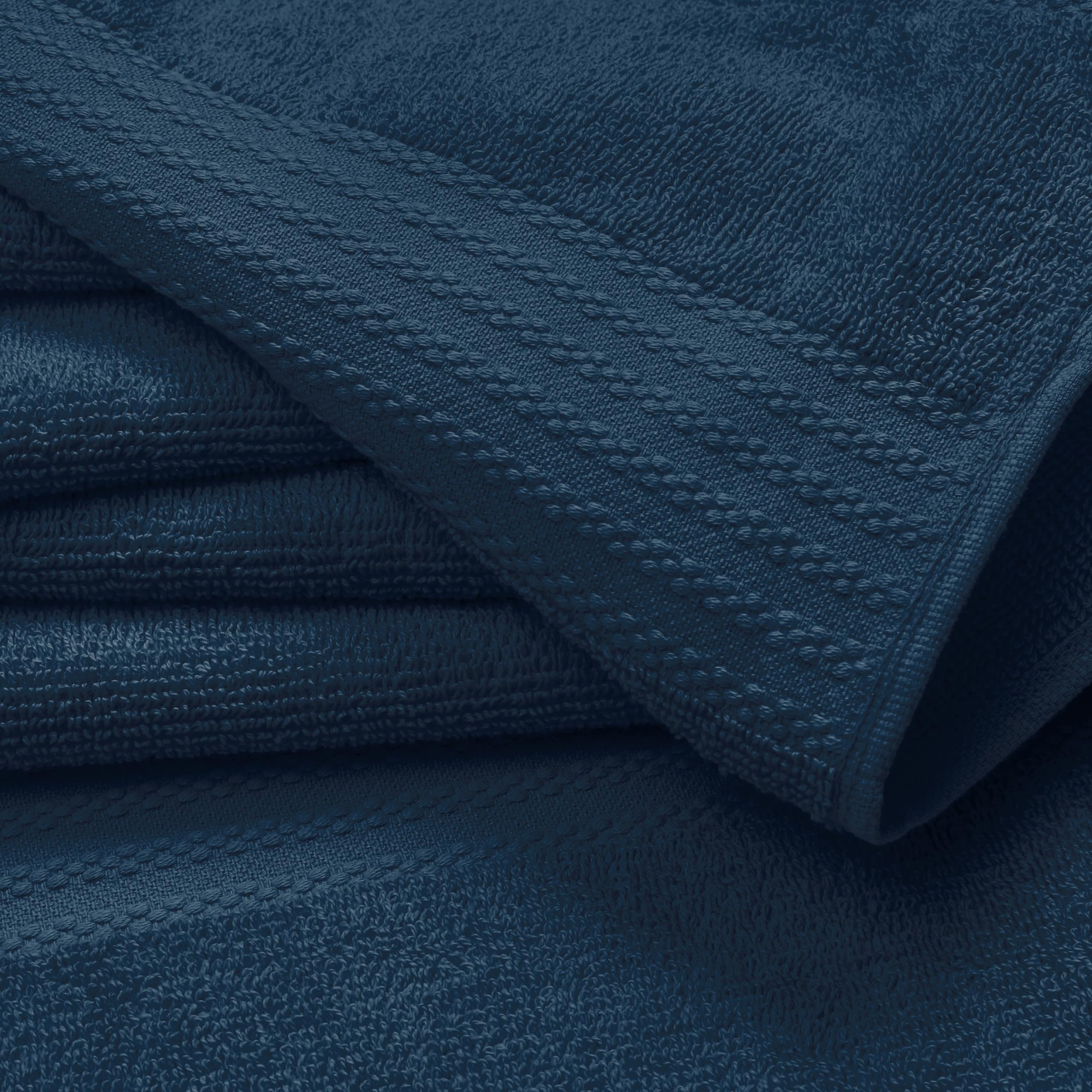 GLAMBURG hand towels mineral blue provide versatile drying for daily routines.