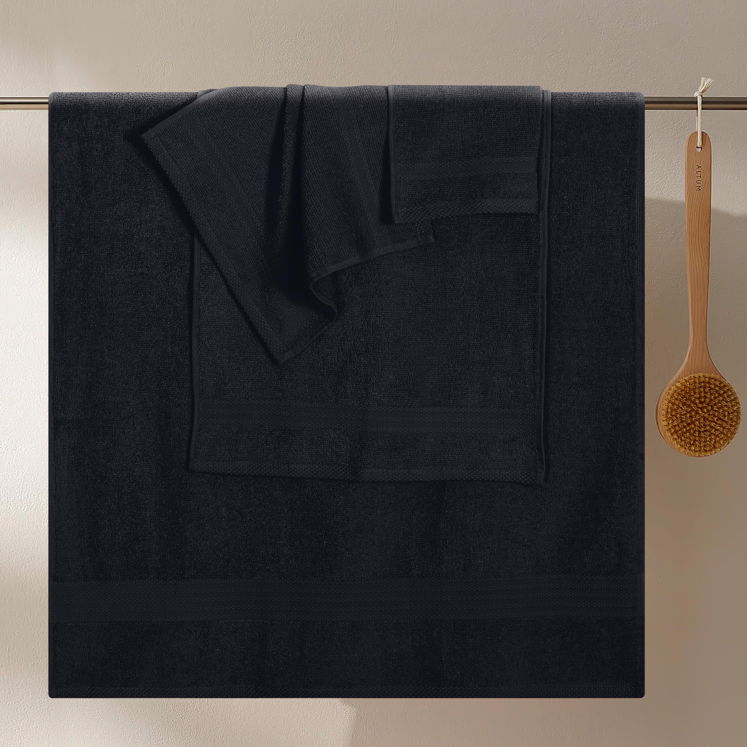 GLAMBURG Ultra Soft washcloths 13x13, gentle cleansing and absorbent.