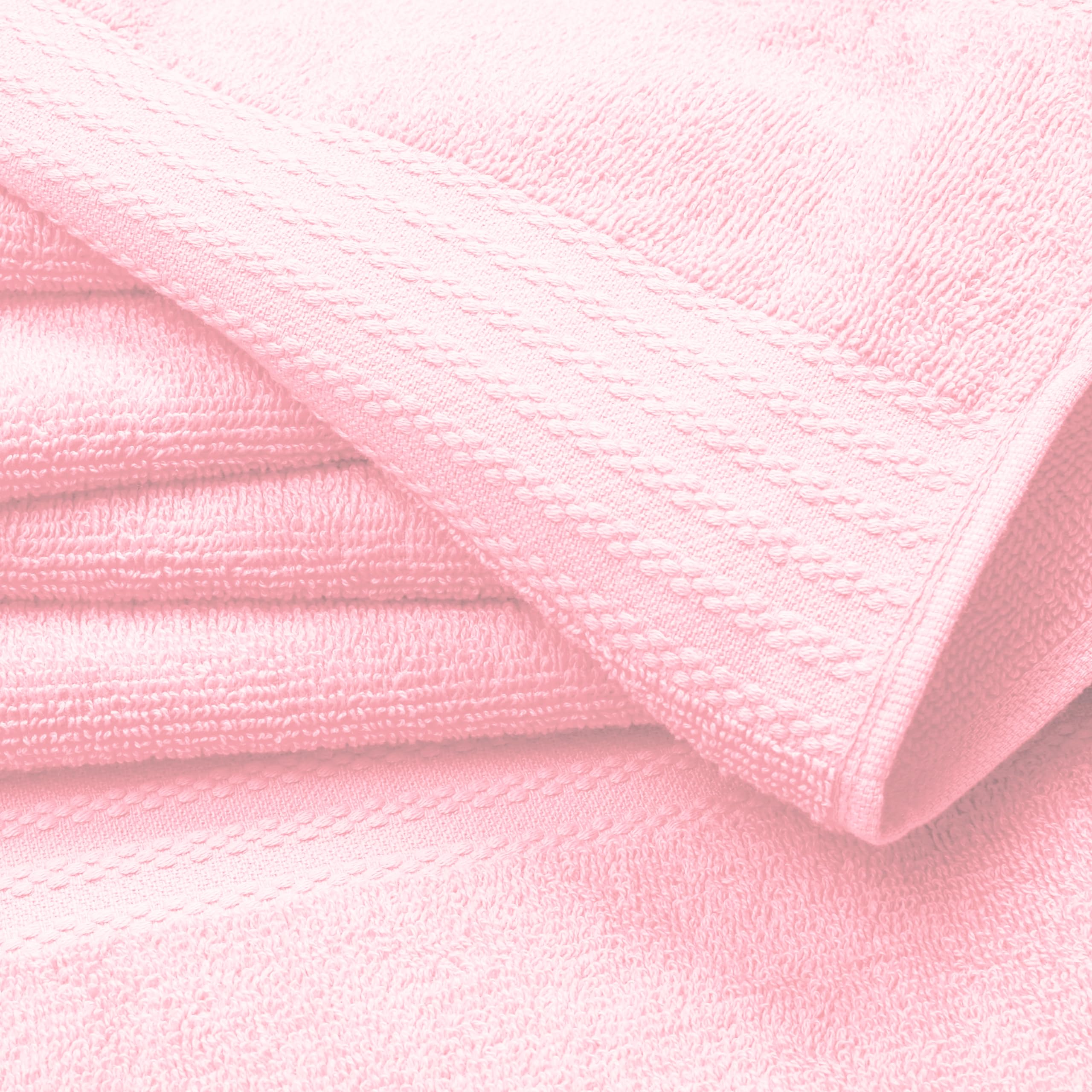 GLAMBURG hand towels 16x28 in pink for daily quick-drying use.