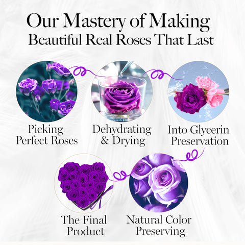 Glamour Boutique 50-rose box option, grand gift for occasions