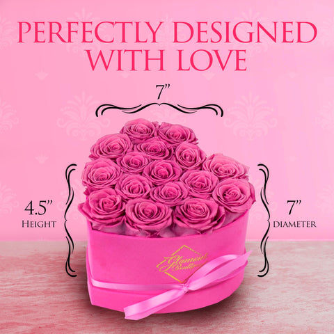 GLAMOUR BOUTIQUE Velvet Pink gift for years of elegance without upkeep.