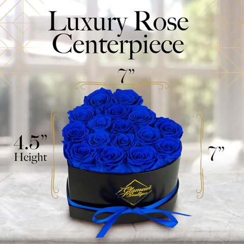 GLAMOUR BOUTIQUE preserved roses offer long-lasting beauty without watering.