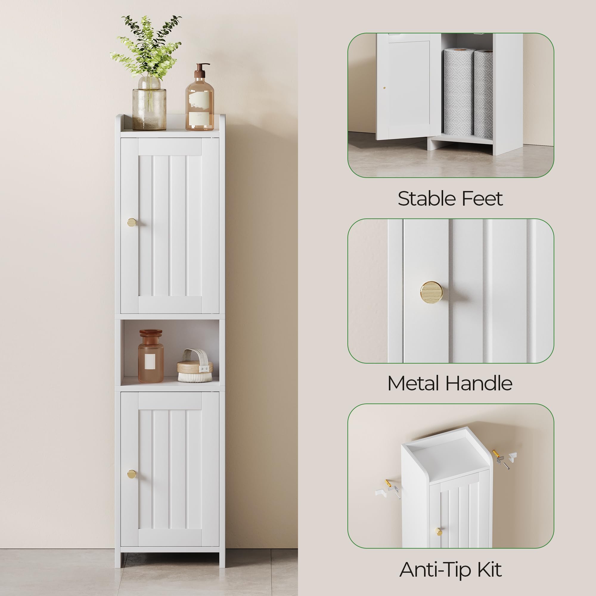 GLANZALANT anti-tip kit highlights cabinet stability