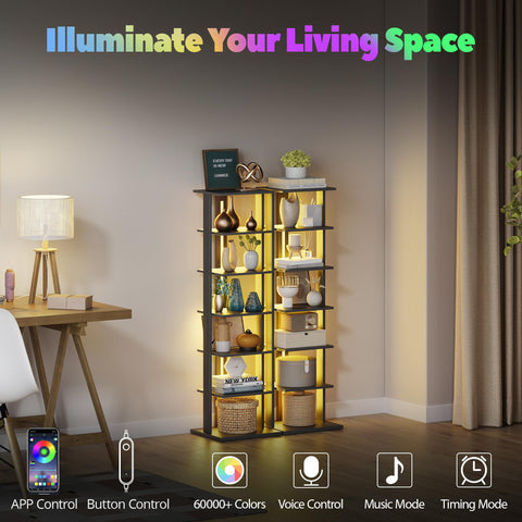 GLANZALANT open three-sided design makes items easy to locate