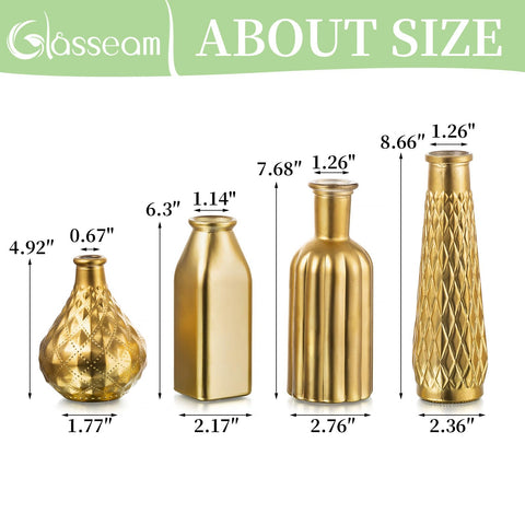 Glasseam Dining Room Vase with compact, stylish design.