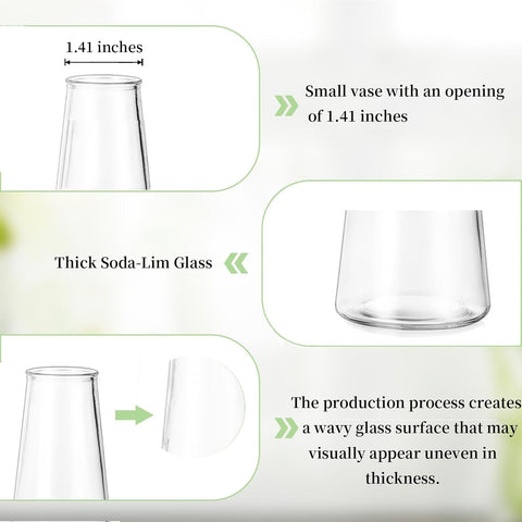 Glasseam packaged glass vase set arrives neatly and gift-ready for delivery.