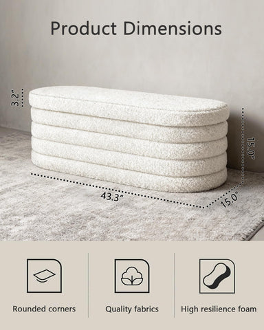 GLAXYFUR sherpa fabric cover adds a cozy touch to any room.
