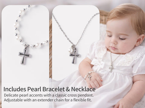 Gleemoria adjustable cross bracelet for daily inspiration and devotion.