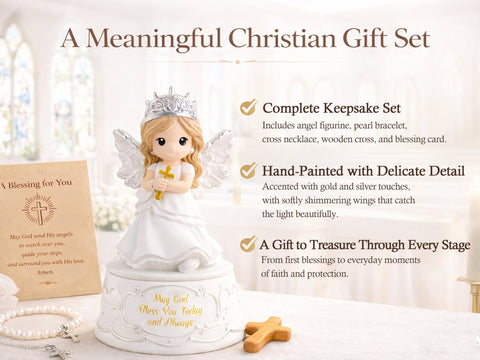 Gleemoria blessing card adds a heartfelt personal touch to the gift.