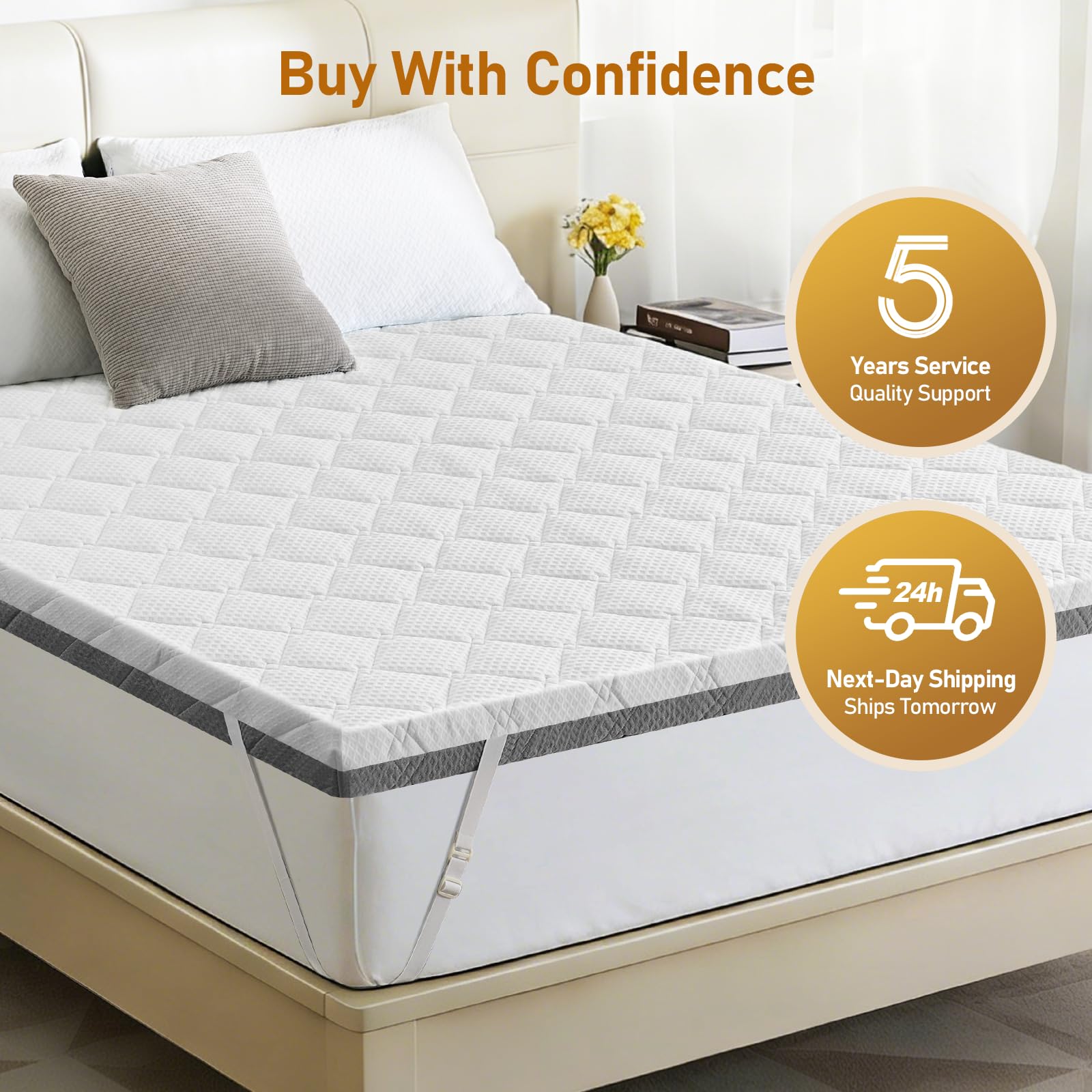 Glendan breathable cover close-up highlighting texture and comfort