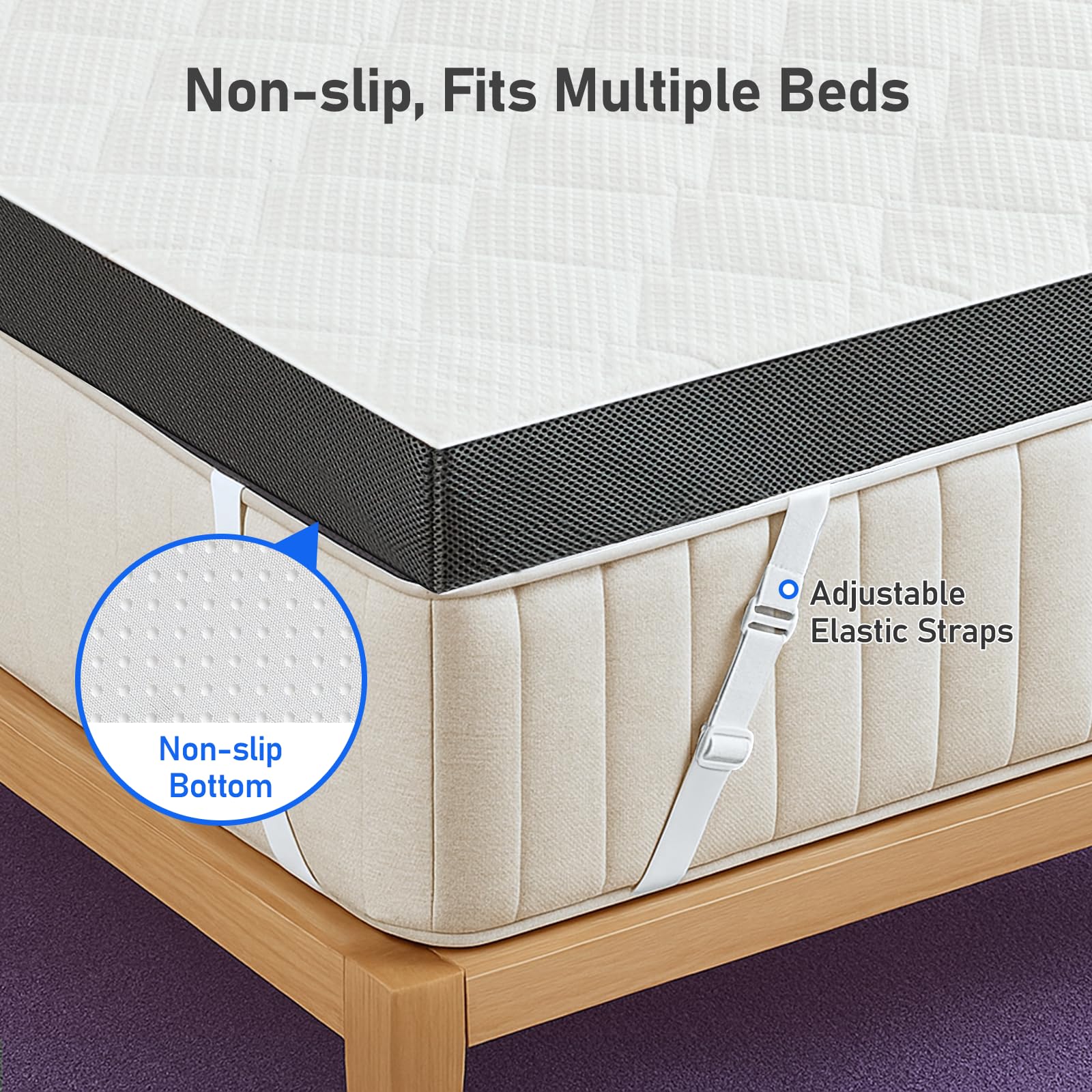 CertiPUR-US and OEKO-TEX certified materials ensure safety and low emissions.