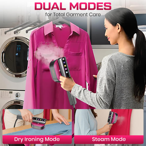 Glewbee travel-friendly design makes ironing at home or on trips easy.