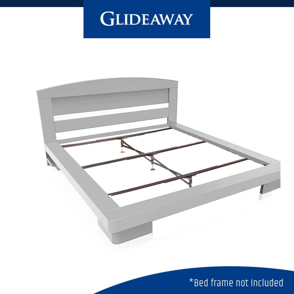 Glideaway XS model cross rails highlight even weight distribution for the foundation