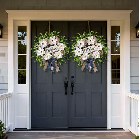 GLIDLION checkered bowknot adds charming farmhouse flair.