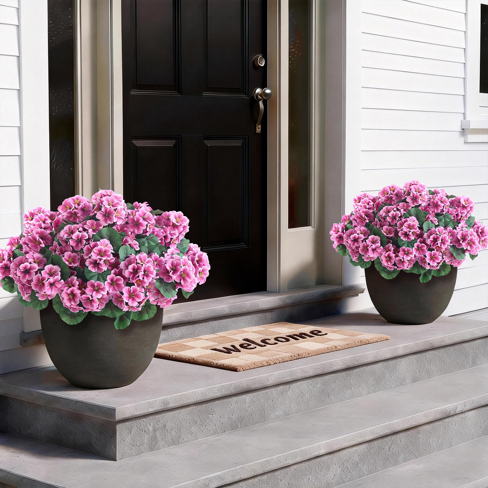GLIDLION easy-care geraniums save watering and pruning time.