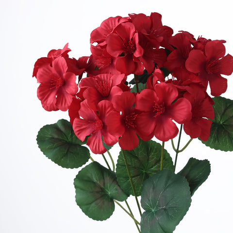 GLIDLION geranium arrangements suited for farmhouse porches