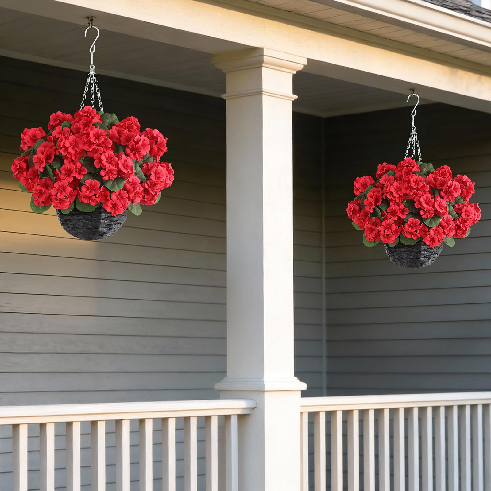 GLIDLION geranium outdoor display—consistent color and form through the season.