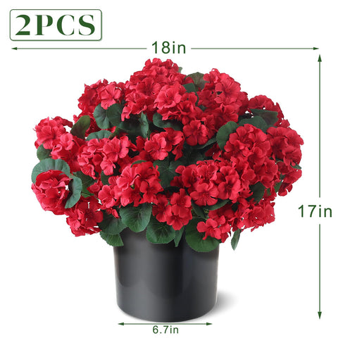 GLIDLION geranium topiary planter base stabilizes in wind and rain