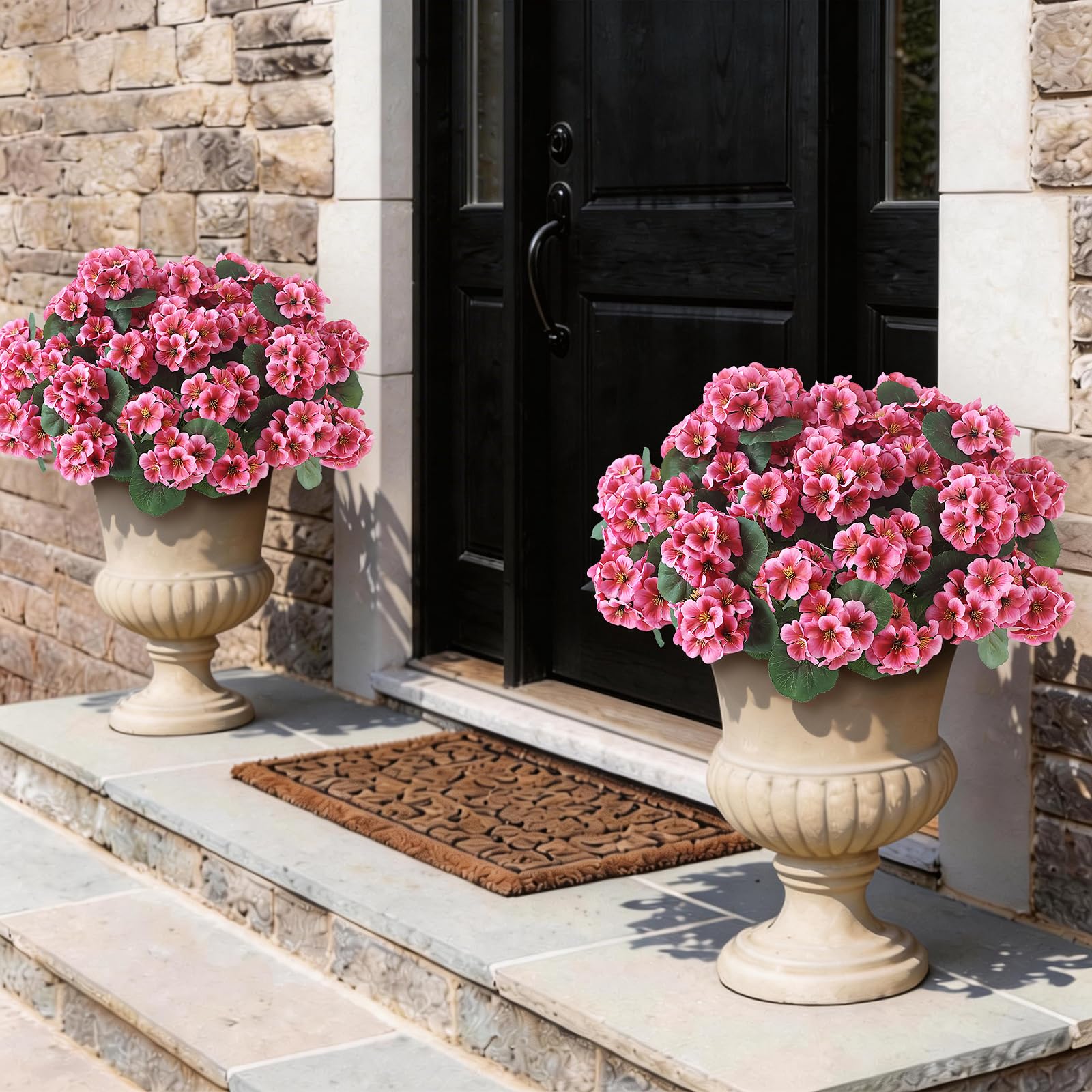 GLIDLION geranium uv-resistant flowers suitable for sunny outdoor environments.