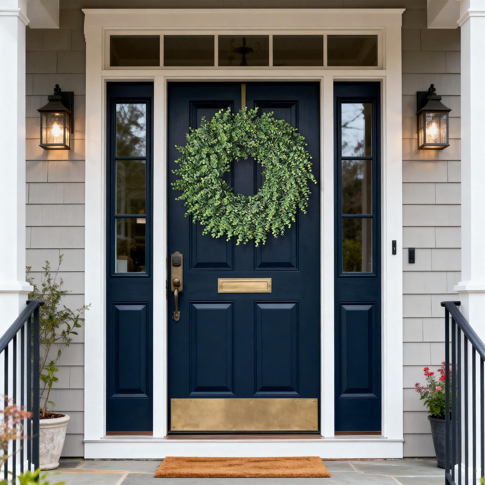 GLIDLION wreath on wall decor suits living spaces and foyers