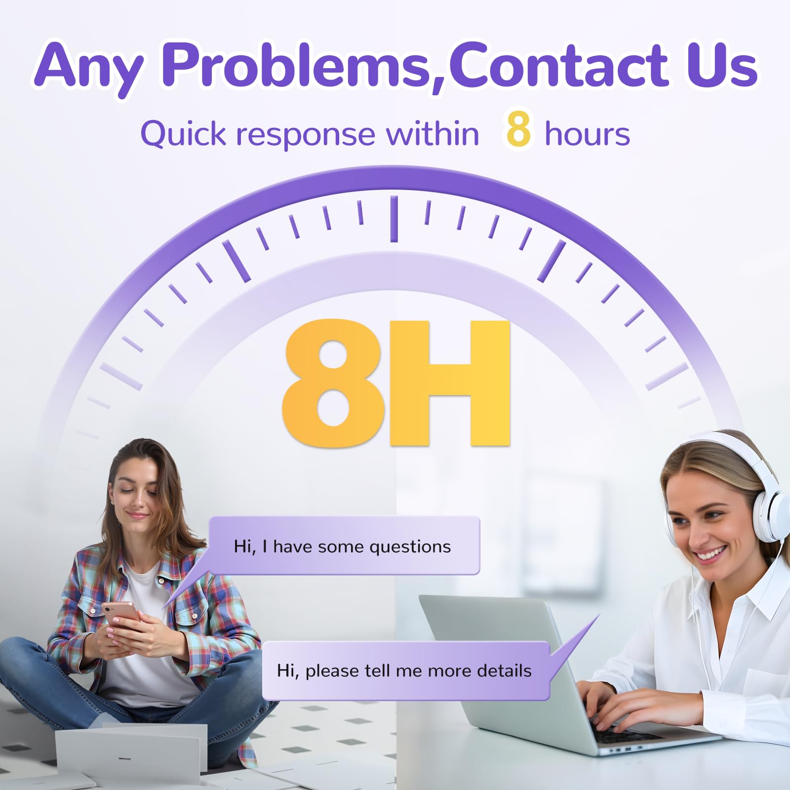 Glimmrly 24/7 customer service supports planning and changes.