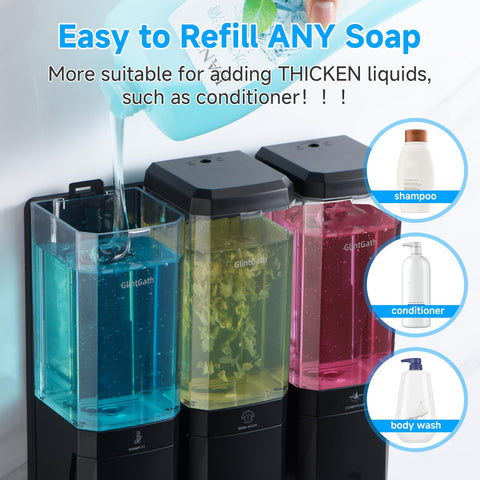 GlintGath leak-proof pump minimizes spills during use