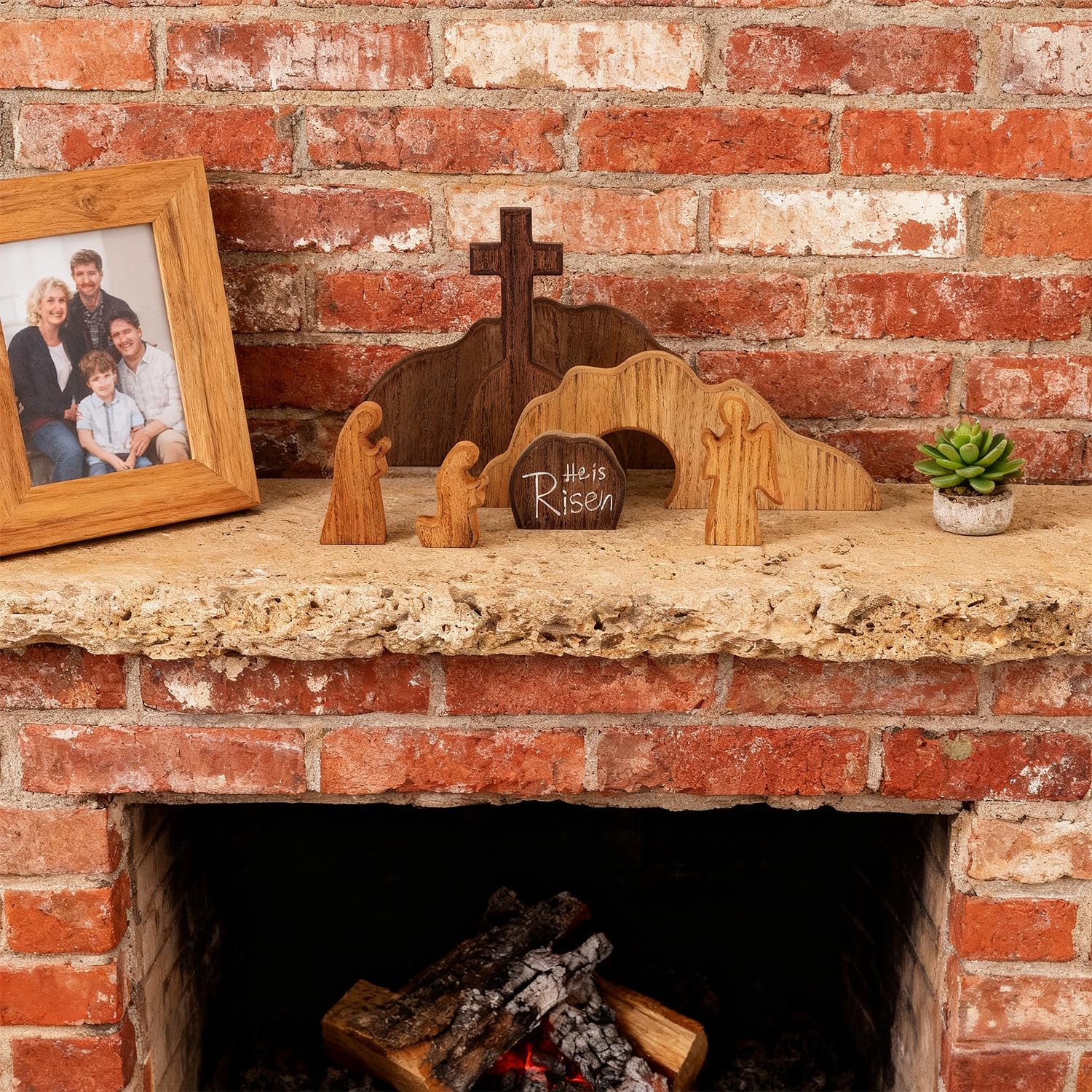 Glintoper gift of faith decor conveys hope and traditional values.