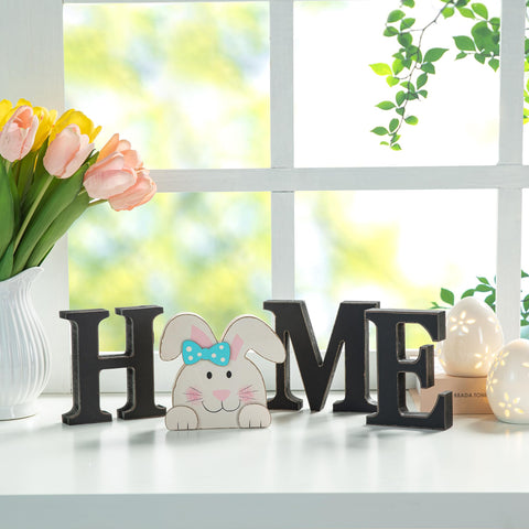Glitzhome home sign pumpkin icon adds autumn warmth
